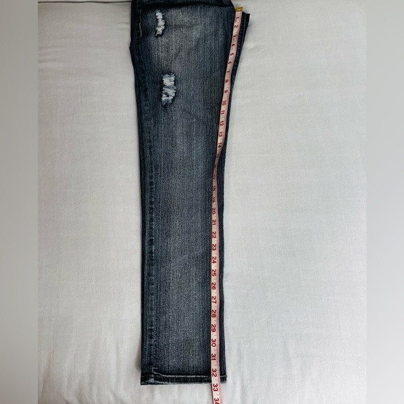 Hydraulic Juniors  Denim Jeans Denim Low Rise  Size 9/10 Blue - Picture 7 of 8